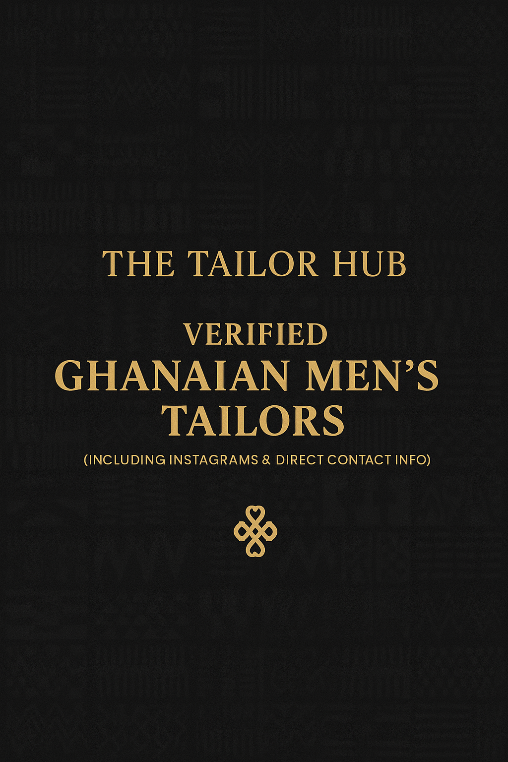 40 GHANA MEN'S Vendor Directory & Contact info (2025 Edition) š¬š