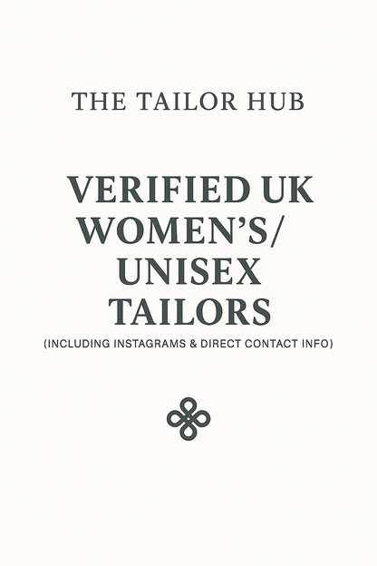 17 UK African WOMEN'S & Unisex Vendor / Tailor Directory & Contact info (2025 Edition) 🇬🇧