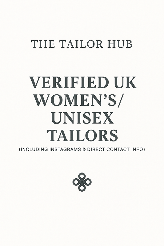 17 UK African WOMEN'S & Unisex Vendor / Tailor Directory & Contact info (2025 Edition) 🇬🇧